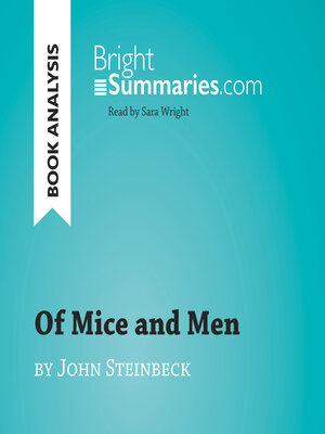 cover image of Of Mice and Men by John Steinbeck (Book Analysis)